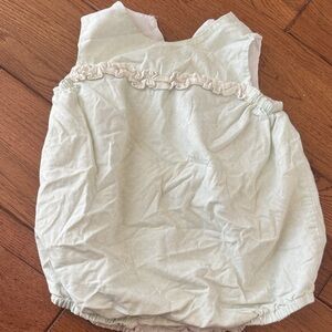 Red Beans Bubble blue and cream dots 1T/12m